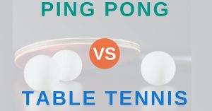 Why is table tennis called ping pong?