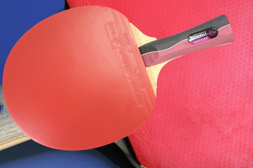 7. Butterfly NAKAMA S-5 Table Tennis Racket: