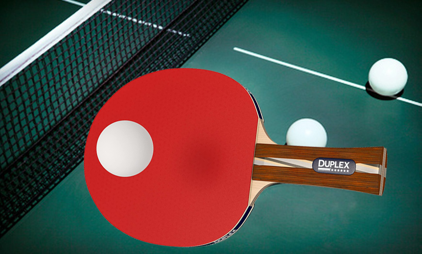 Duplex 6-star Ping Pong Paddle